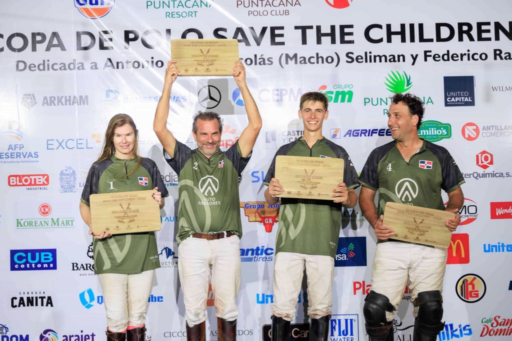 Celebran novena edición de la Copa de Polo Save the Children en Puntacana Resort 1 Autoasesores Segundo Lugar Novena IX edicion de la Copa de Polo