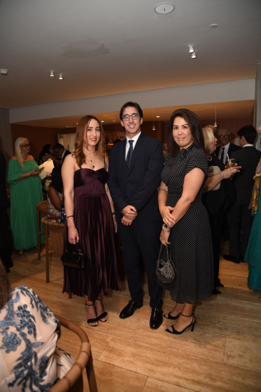 Cámara de Comercio Domínico- Italiana celebró sus 39 aniversario con una cena de gala 5 Dalida Cartagena Alberto Dell Anna y Anabel Martin 1 1