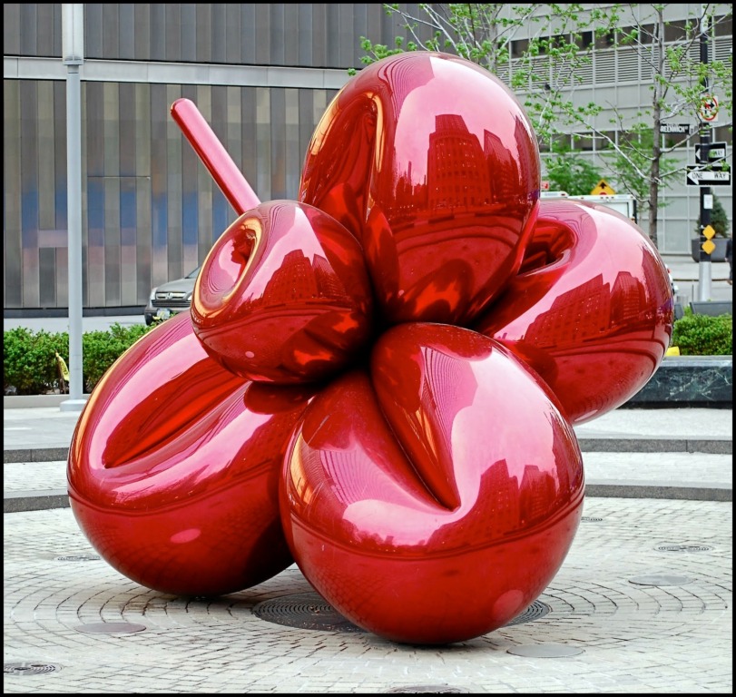 Jeff Koons: crear arte desde la vida cotidiana 5 BALLOON FLOWER.JPG