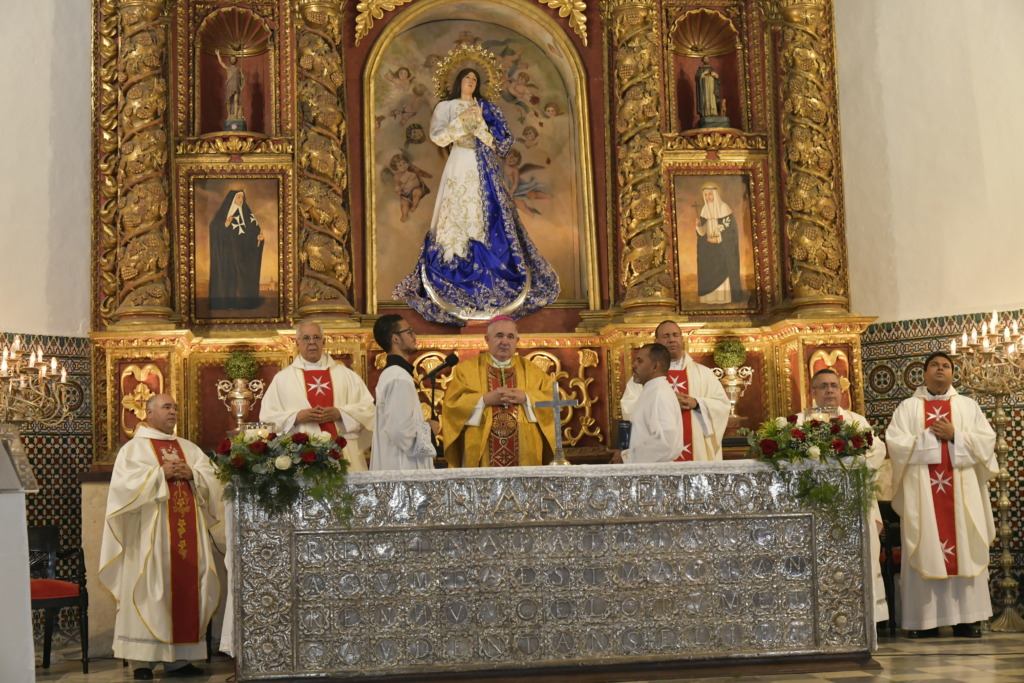 La Orden de Malta Conmemora en República Dominicana la festividad de San Juan Bautista, su Patrono 9 Eucaristia durante la conmemoracion de San Juan Bautista Patrono de la Orden de Malta