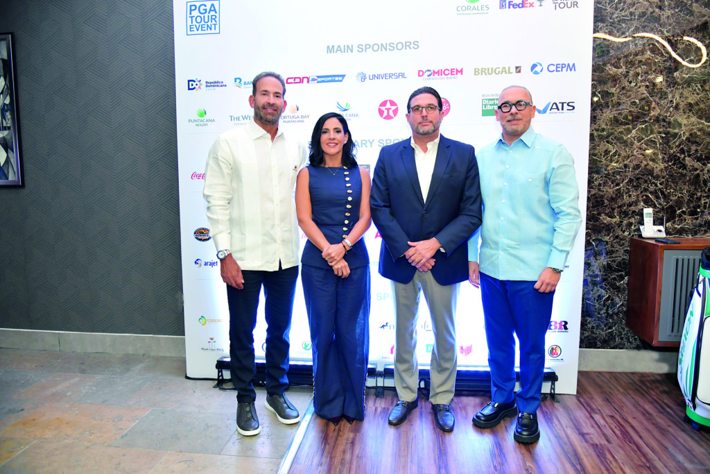 Principal. Hiram Silfa, Jessica Rizik, Enrique Valverde y Manuel Sajour