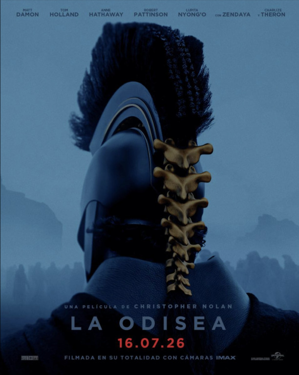 La Odisea Christopher Nolan Portada de la pelicula
