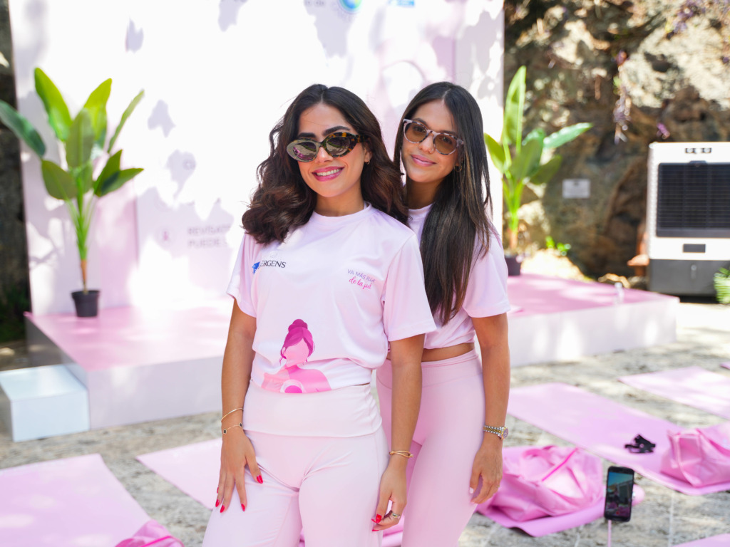 Jergens lanza su campaña “Más allá de la piel” en apoyo a la prevención del cáncer de mama en República Dominicana, mediante la detección temprana. 2 Pilar Mercedes y Emilia Fernandez
